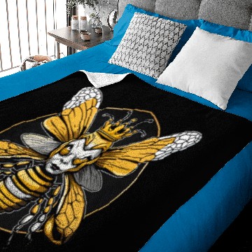Discover queen bee Baby Blankets
