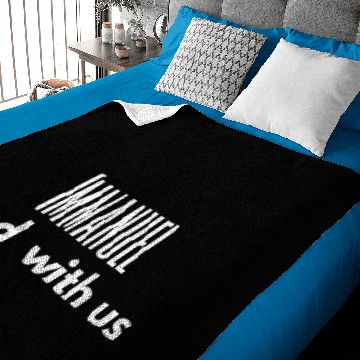 Discover Immanuel God With Us White Baby Blankets