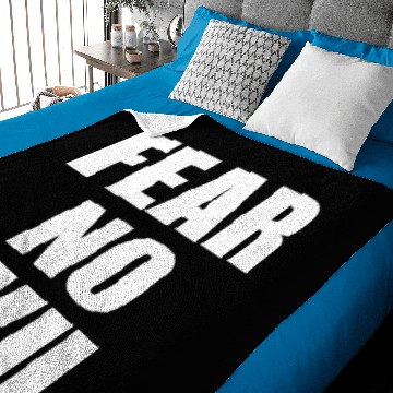 Discover Fear No Evil Baby Blankets