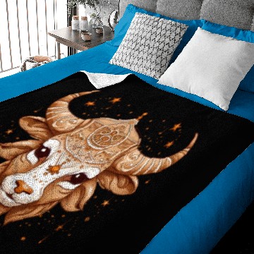 Discover Taurus Zodiac Aesthetic Baby Blankets