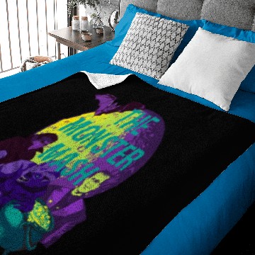 Discover monster mash Baby Blankets