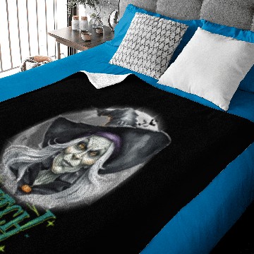 Discover Halloween Witch Baby Blankets