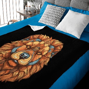 Discover Chow Chow dog portrait Baby Blankets