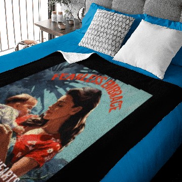 Discover Fearless embrace, Raising bold hearts Baby Blankets