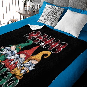 Discover Funny Rehab Squad Gnomes Baby Blankets