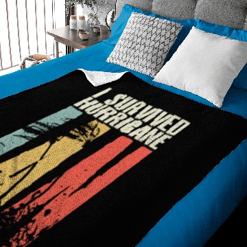 Discover I Survived Hurricane Ian Baby Blankets