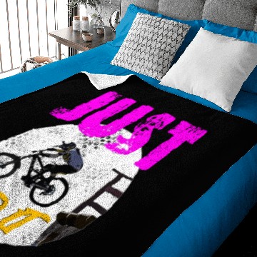 Discover Just Send It Mtb Dropping In Baby Blankets