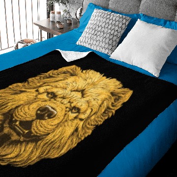 Discover Chow Chow dog portrait Baby Blankets