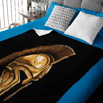 Discover Spartan warrior Sparta helmet Baby Blankets