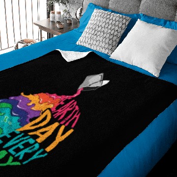 Discover Earth Day Everyday Environmental Awareness Baby Blankets