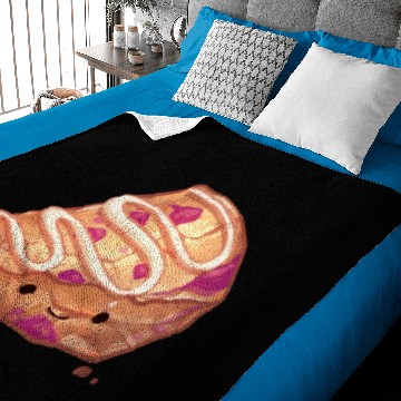 Discover Cute Raspberry Scone Baby Blankets