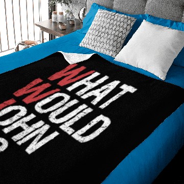 Discover W Would John Do Wwjd Baby Blankets