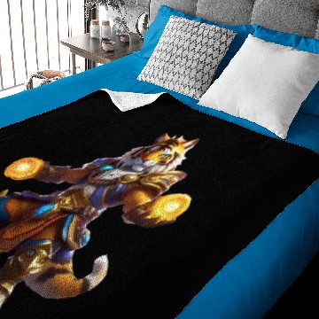 Discover Tiger Fireball Fighter Baby Blankets