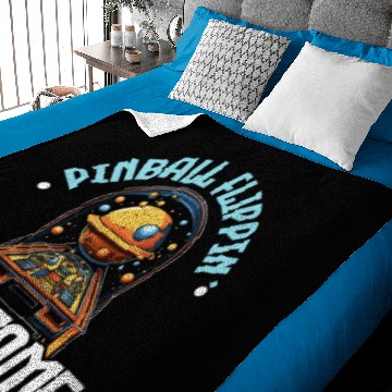 Discover Pinball Machine Arcade Game Classic Video Game Baby Blankets