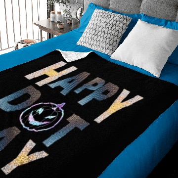 Discover Happy dot day pumpkin polka dot Baby Blankets