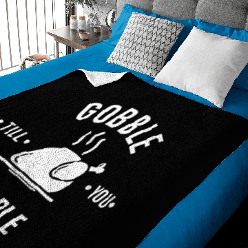 Discover Gobble Till You Wobble Baby Blankets