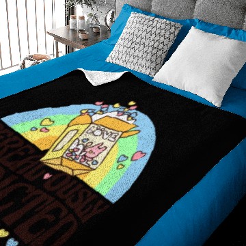 Discover Cereal ously Funny Kawaii Cereal Pun Baby Blankets