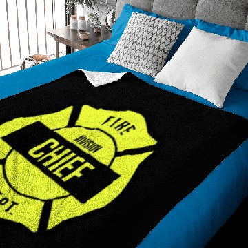 Discover Division Chief Fire Brigade Baby Blankets