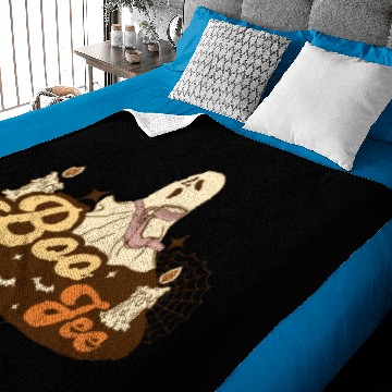 Discover Boo Jee Ghost Halloween funny Baby Blankets