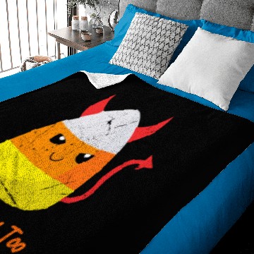 Discover I Hate You Too Funny Halloween Candy Corn Baby Blankets