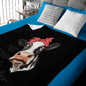 Discover Not Today Heifer Baby Blankets