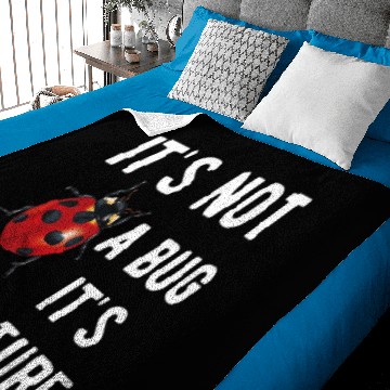 Discover it's not a bug it's a feature Baby Blankets