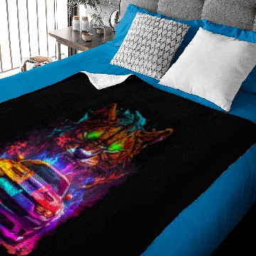 Discover Hellcat from Hell Baby Blankets