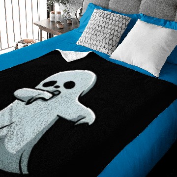 Discover Dabbing Ghost dance Baby Blankets