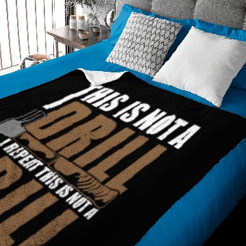 Discover This is Not a Drill Baby Blankets