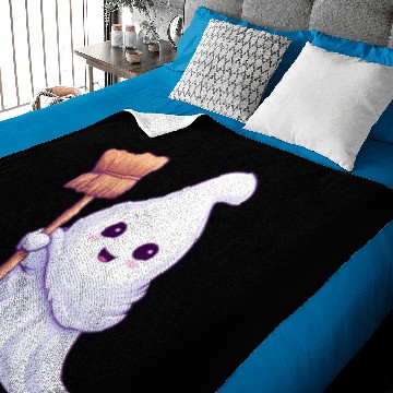 Discover Funny Halloween Ghost Malone Baby Blankets