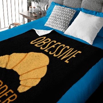 Discover Obsessive Croissant Disorder Baby Blankets