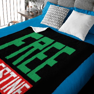 Discover Free Palestine Baby Blankets