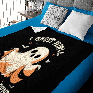 Discover I Ghost People All Year Round Baby Blankets