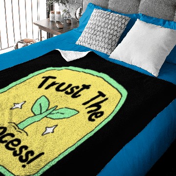 Discover Trust the process Baby Blankets