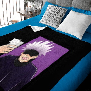 Discover GOJO Anime Baby Blankets