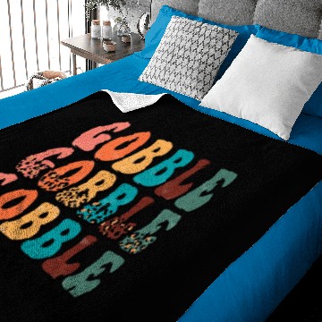 Discover Gobble Gobble Gobble Till You Wobble Baby Blankets