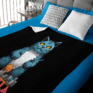 Discover Catzilla Baby Blankets