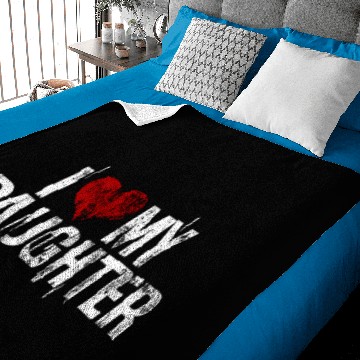 Discover I love my daughter Baby Blankets
