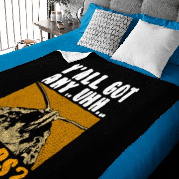 Discover Funny Mothman Cryptid Cryptozoology Baby Blankets