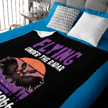 Discover Mothman Cryptid Cryptozoology Baby Blankets