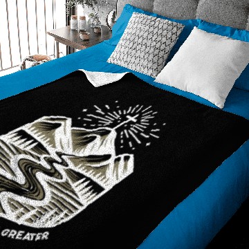 Discover God's Plan is Always Greater Baby Blankets