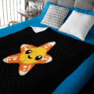 Discover Candy Corn Starfish Baby Blankets