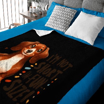 Discover Fun-Size Dachshund Delight Baby Blankets