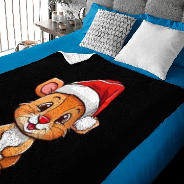 Discover Cat in a Hat Brings Christmas Cheer Baby Blankets