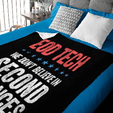 Discover Bomb Squad Bomb Technician EOD TECH Baby Blankets