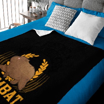 Discover Australian Wombat Gift Baby Blankets