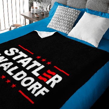 Discover Statler and Waldorf Baby Blankets