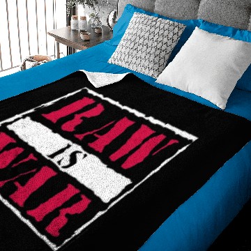 Discover Wrestling Entertainment Raw Is War Box Logo Baby Blankets and WWEFashion