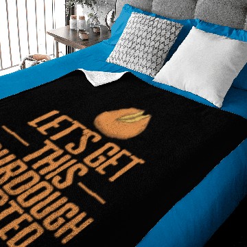 Discover Let's get this Sourdough Started Bread Rolls Baby Blankets