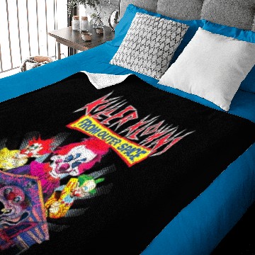 Discover Killer Klowns From Outer Space Jester Baby Blankets
